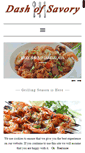 Mobile Screenshot of dashofsavory.com